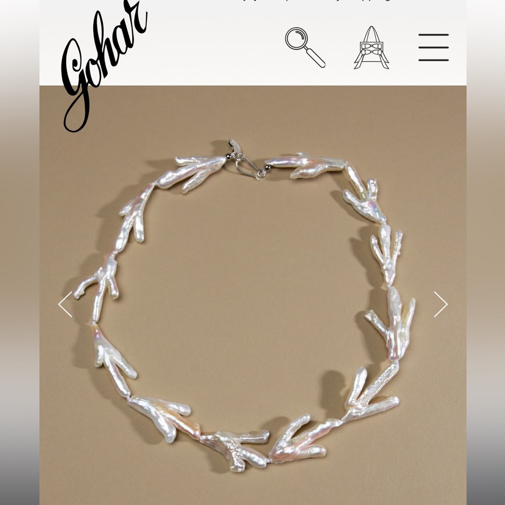 LAST CHANCE: Gohar chicken feet necklace.
